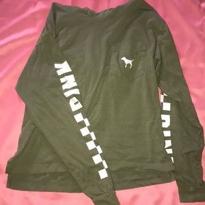 PINK long sleeve hoodie